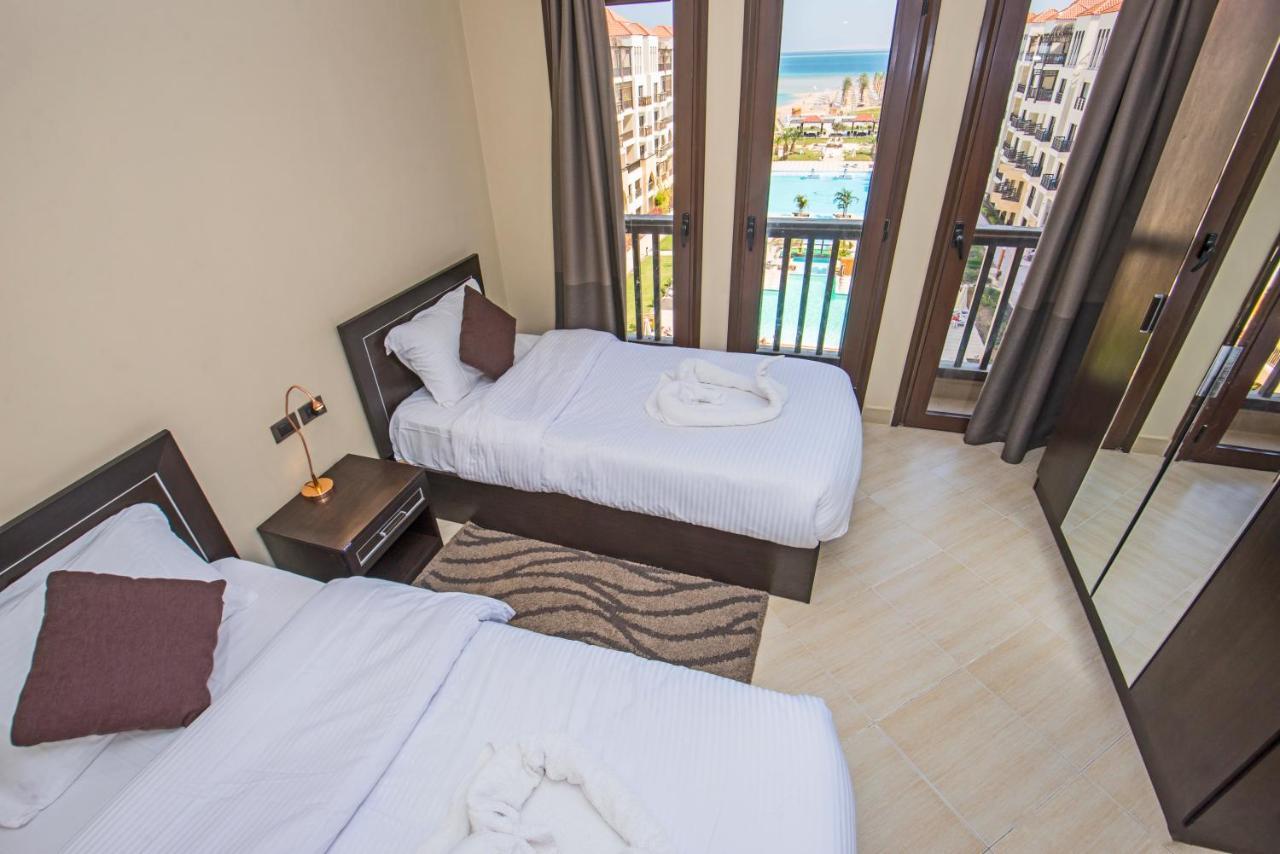 Premium Sea View 2 Bedrooms 2 Bathrooms Apartment Located Within Gravity Hotel & Aquapark Hurghada Eksteriør billede